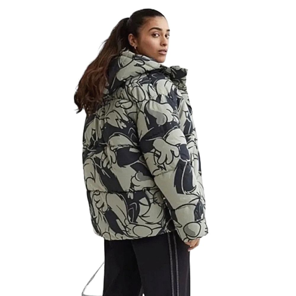New w/Tags Warner Brothers Looney Tunes (Sylvester) By H&M Oversized Puffer Coat